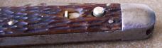 SCHRADE CUT. CO. WALDEN N.Y. SWITCHBLADE Knife with bail WW2 use ??