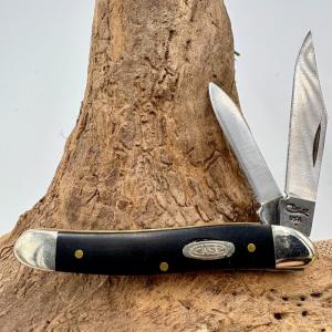 Case XX USA 22087 SS Smooth Black Delrin 1999 Medium Jack Pocket Knife 20