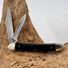 Case XX USA 22087 SS Smooth Black Delrin 1999 Medium Jack Pocket Knife (20)