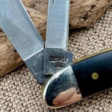 Case XX USA 22087 SS Smooth Black Delrin 1999 Medium Jack Pocket Knife (20)