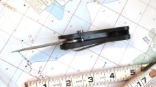 UNBRANDED metal Automatic Knife w/Pocket Clip Serrated Blade