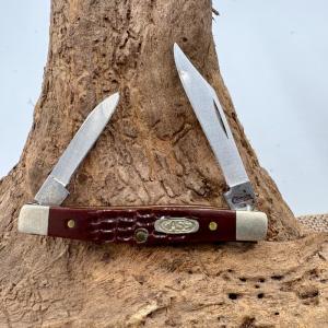 Case XX 6233 SS 2 Blade 2007 Stockman Brown Delrin Folding Pocket Knife 196