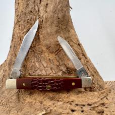 Case XX 6233 SS 2 Blade 2007 Stockman Brown Delrin Folding Pocket Knife (196)