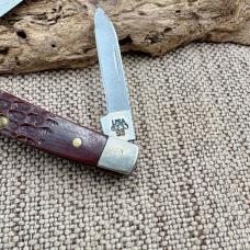 Case XX 6233 SS 2 Blade 2007 Stockman Brown Delrin Folding Pocket Knife (196)