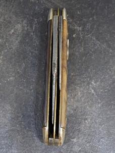 RARE Bone BRIDGE CUTLERY Co 2 Blade Jack Knife- Early 1900's Good Snap