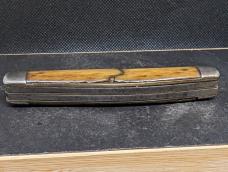 Rare 1900-1930 Witte Hardware 3 Blade Bone Handle Stockman Pocket Knife