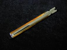 Kroo Blonde Rams Horn Drop Point Jack Knife 4 1/8" Closed RWL34 SS Blade Made in South Africa
