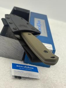 Benchmade 539GY Anonimus First Production Run Fixed Blade Knife New In Box Made In USA