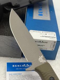 Benchmade 539GY Anonimus First Production Run Fixed Blade Knife New In Box Made In USA