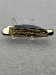 Bulldog Brand Vintage Stag 3 Blade Whittler Hand Made Solingen Germany (#16)