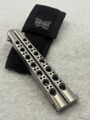 Benchmade 45 Balisong In Excellent Unused Condition Made In USA