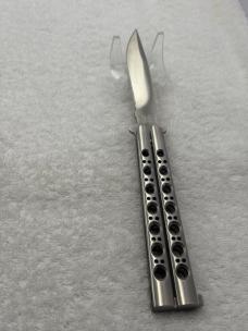 Benchmade 45 Balisong In Excellent Unused Condition Made In USA