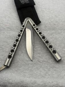Benchmade 45 Balisong In Excellent Unused Condition Made In USA