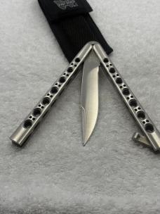 Benchmade 45 Balisong In Excellent Unused Condition Made In USA