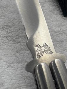 Benchmade 45 Balisong In Excellent Unused Condition Made In USA
