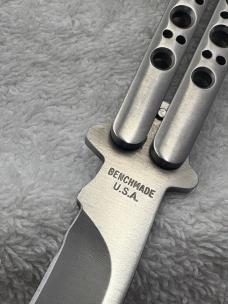 Benchmade 45 Balisong In Excellent Unused Condition Made In USA