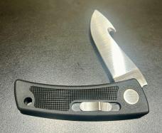 Vintage Gerber “Guthook” Bolt-Action Pocket Knife
