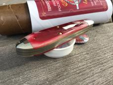 Great Eastern Cutlery 852221CL Bullet End Crown Lifter Cherry Natural Smooth Bone