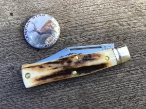 Great Eastern Cutlery 221124 Northfield 22 Magnum Sambar Stag