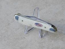 Case Peanut Folding Knife Natural Bone “Stars & Stripes” 14094  - New