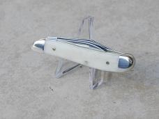 Case Peanut Folding Knife Natural Bone “Stars & Stripes” 14094  - New