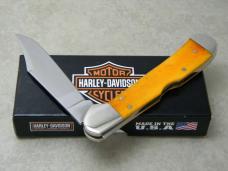 Case XX USA 2016 Persimmon Bone 61549L SS Harley Davidson Copperlock Knife in Box