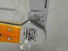 Case XX USA 2016 Persimmon Bone 61549L SS Harley Davidson Copperlock Knife in Box