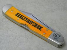 Case XX USA 2016 Persimmon Bone 61549L SS Harley Davidson Copperlock Knife in Box