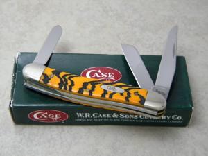 Case XX USA 2008 Bengal Bone 6318 SS Stockman Knife in Box