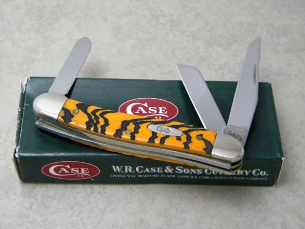 Case XX USA 2008 Bengal Bone 6318 SS Stockman Knife in Box