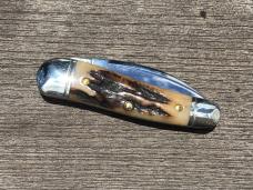 Great Eastern Cutlery 190120 Northfield Little Rattler Sambar Stag