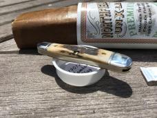 Great Eastern Cutlery 190120 Northfield Little Rattler Sambar Stag