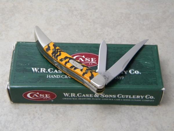 Case XX USA 2007 Bengal Bone 620096 SS Tiny Toothpick Knife in Box
