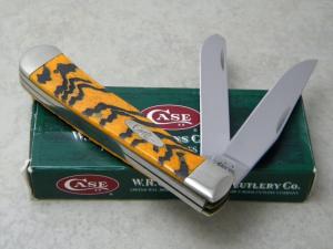 Case XX USA 2006 Bengal Bone 6254 SS Trapper Knife in Box