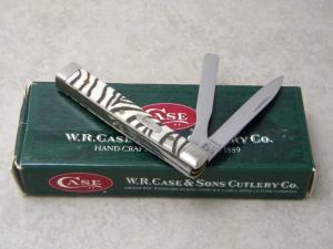 Case XX USA 2005 Zebra Stripe Natural Bone 6282 SP-SS Baby Doc Knife in Box