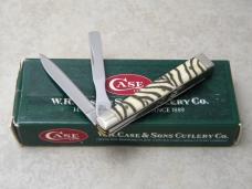 Case XX USA 2005 Zebra Stripe Natural Bone 6282 SP-SS Baby Doc Knife in Box