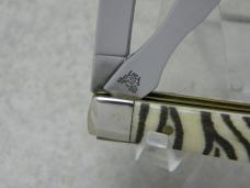 Case XX USA 2005 Zebra Stripe Natural Bone 6282 SP-SS Baby Doc Knife in Box