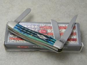 Case XX USA 2012 Kentucky Bluegrass Bone 6318 SS Stockman Knife in Box