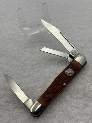 Camillus New York USA Vintage Boy Scout 3 Blade Folding Knife 20