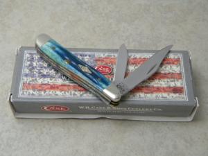 Case XX USA 2012 Kentucky Bluegrass Bone 6220 SS Peanut Knife in Box
