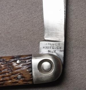 *Rare* WALDEN KNIFE Co. stamped Invincible