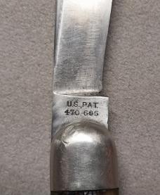 *Rare* WALDEN KNIFE Co. stamped Invincible 