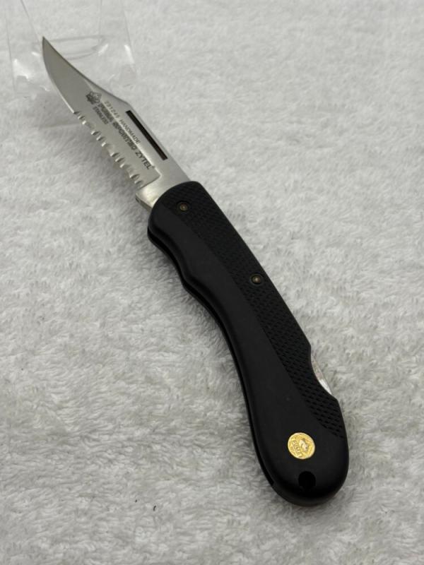 Puma Spartec #231245 Lockback Folding Knife Part Serrated Blade (#54)