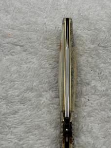 Case XX Stag 1 Blade Mini Copperlock Pattern 51749LSS Engraved Bolsters USA (#53)