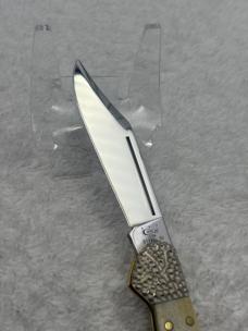 Case XX Stag 1 Blade Mini Copperlock Pattern 51749LSS Engraved Bolsters USA (#53)