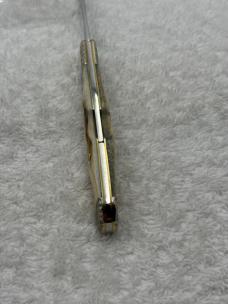 Case XX Stag 1 Blade Mini Copperlock Pattern 51749LSS Engraved Bolsters USA (#53)