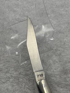 Camillus Vintage 1 Blade Pocket Knife #710 Made In USA (#52)