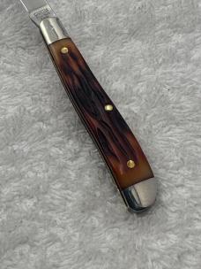 Camillus Vintage 1 Blade Pocket Knife #710 Made In USA (#52)