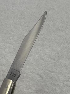 Camillus Vintage 1 Blade Pocket Knife #710 Made In USA (#52)