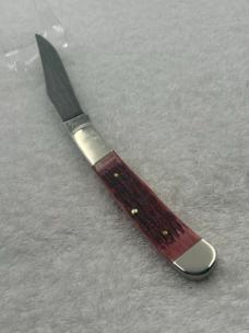 Parker Edwards Vintage 1 Blade Damascus Blade Trapper Made In Alabama USA (#39)
